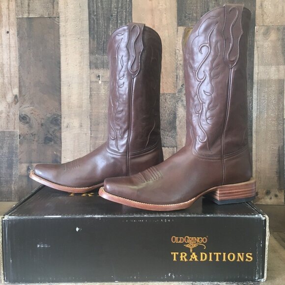 Old Gringo MTM2588-1 Cranal Cord 13” Square Toe Cowboy Boots Mens 9 D - Picture 11 of 12